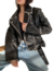 Campera biker desgastada