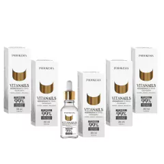 Kit 5 Regeneradores de Unhas Vita Nails Podokesia