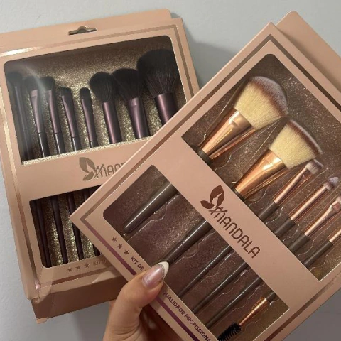 Conjunto de Pincéis - Mandala