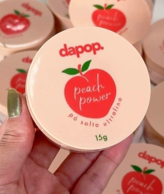 Pó Solto Ultrafino Peach Power Pêssego - Dapop