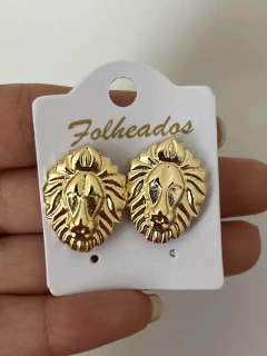 BRINCOS FOLHEADOS - comprar online