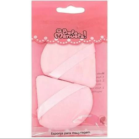 Esponja Para Aplicar Pó Q Bela Manuela UNITARIA
