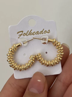 BRINCOS FOLHEADOS - comprar online