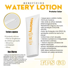 PROTETOR SOLAR FPS 60 WATERY LOTION CREAMY - comprar online