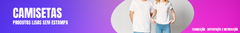 Banner da categoria Camisetas