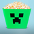 Balde de Pipoca ECO Minecraft - 5L