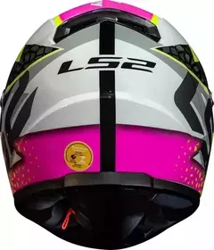 LS2 CAPACETE FF358 SPEEDY WHITE/PINK 56/S na internet