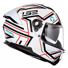LS2 CAPACETE STREAM II FF808 MAZE WHT/BLACK 58/M na internet