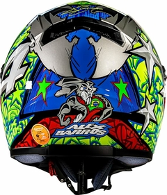LS2 CAPACETE FF358 ALEX BARROS REPLICA SILVER 58/M - comprar online