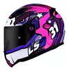 LS2 CAPACETE RAPID FF353 KHAN FUC/WHT 56/S