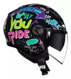 NORISK CAPACETE ORION SV FREE BLK/PURPLE 58/M