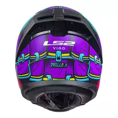LS2 CAPACETE FF810 VIGO DRILLOX MATTE PURPLE/FUCHSIA 58/M - comprar online