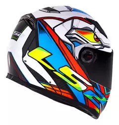 LS2 CAPACETE FF358 XDRON NEON ORANGE 56/S - Wan Foguete