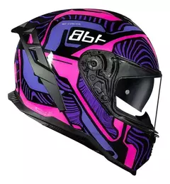 NORISK CAPACETE STRADA II FUSION PUR/BLK/PNK 58/M - comprar online