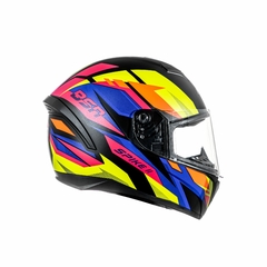 CAPACETE SPIKE II BSN PRETO FOSCO COLOR - comprar online