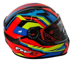 Imagem do CAPACETE FECHADO GTX FOX COM VISEIRA INTERNA - LARANJA