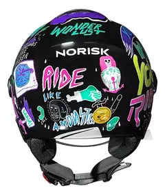 NORISK CAPACETE ORION SV FREE BLK/PURPLE 62/XL - Wan Foguete