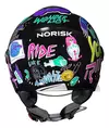 NORISK CAPACETE ORION SV FREE BLK/PURPLE 56/S
