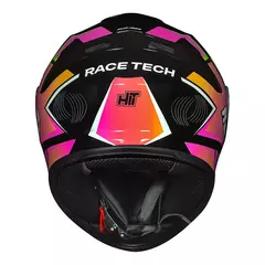RACE TECH CAPACETE HIT DRAW BLK/PINK 60/L - comprar online