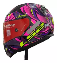 LS2 CAPACETE RAPID FF353 ATHENA PURPLE 58/M - loja online