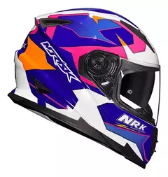 NORISK CAPACETE FF302 DISTRICT BLU/WHITE 58/M