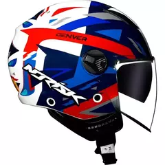 NORISK CAPACETE ORION SV DENVER BLUE/RED 60/L - loja online