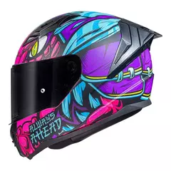 LS2 CAPACETE FF810 VIGO DRILLOX MATTE PURPLE/FUCHSIA 58/M na internet