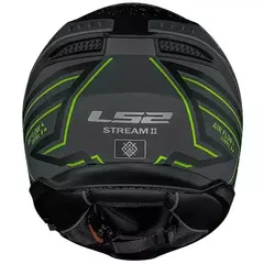 LS2 CAPACETE STREAM II FF808 MAZE GREY/BLACK 60/L - loja online