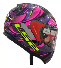 LS2 CAPACETE RAPID FF353 ATHENA PURPLE 58/M