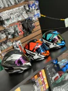 CAPACETE SPIKE II 1ST PRETO COM VERDE AGUA