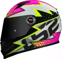 LS2 CAPACETE FF358 SPEEDY WHITE/PINK 60/L na internet