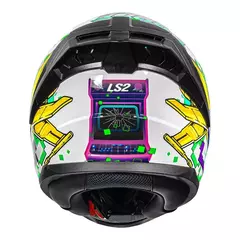 LS2 CAPACETE FF810 VIGO SPACE ATTACK WHITE/PURPLE 56/S na internet