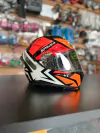 CAPACETE SPIKE II 1ST PRETO COM VERMELHO BRILHO