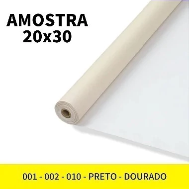KIT AMOSTRA- TECIDO ORIGINAL- STANG - PROFISSIONAL - PRETO - DOURADO