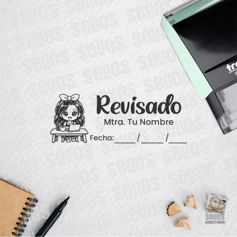 Sello para maestro - Revisado