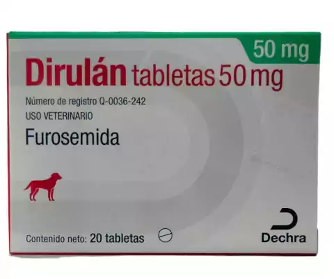 DIRULÁN 50 MG diurético
