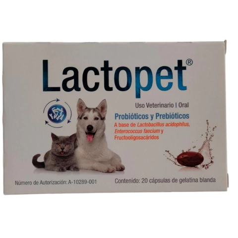 LACTOPET 20 cápsulas - comprar en línea