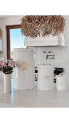 Contenedor Blanco L - Tito’s Tienda de Mascotas 