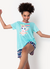 Pijama Short Doll Adulto Uni SKate Puket
