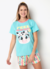 Pijama Short Doll Adulto Algodão Vaca Puket na internet