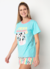 Pijama Short Doll Adulto Algodão Vaca Puket