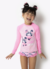 Conjunto Camiseta e Calcinha Menina Panda Ballet Puket - comprar online