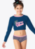 BIQUINI CROPPED MENINA TEEN SUMMER PUKET