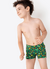 SUNGA BOXER KIDS CAMALEAO VERDE