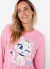 Pijama Manga Longa Feminino Gata Romântica Puket