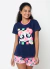 SHORT DOLL ADULTO ECO PANDA AZUL MARINHO - casualbrands