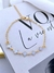 Pulseira Folheada a Ouro 18k Trevo Branco