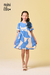 Vestido Infantil Lurex Estampado - Blumarine Rio