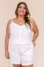 Blusa Botões Piquet Rosa - comprar online