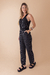 Macacão Pantalona Pontilhados Viscocrepe - comprar online